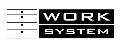 Worksystem logo wit